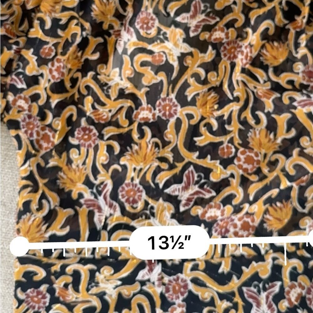 Zara Women Print Dress Knot Black Tan 8117/029 Size M NWT - Picture 15 of 16